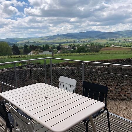 Appartement Contemporain Dans Une Authentique Demeure Viticole Charnay-lès-Mâcon Buitenkant foto
